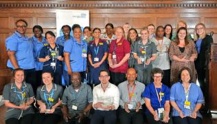Picture shows the winners of the 2023 Nursing and Midwifery awards 