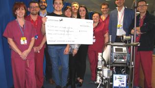 Grateful family's fundraising 'thank you' for intensive care team