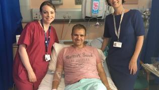 Paul Alexander thanks Evelina London doctors for saving his life