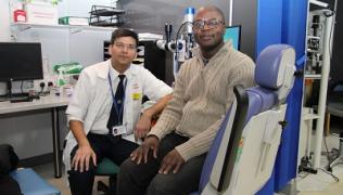 glaucoma patient raises awareness of eye tests