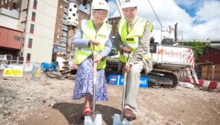 Patient breaks new ground for Cancer Centre at Guy’s Hospital