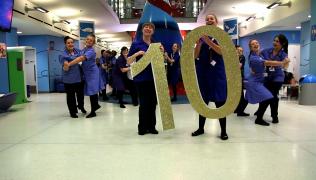 Evelina London nurses dance The Strictly