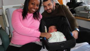 20171228, Baby Camilla with mum Selamawit Tesfai and dad Marco Decarne-resized