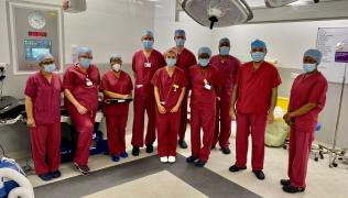 Queen Mary's Hospital theatre team