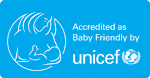 Accredited as baby friendly by Unicef