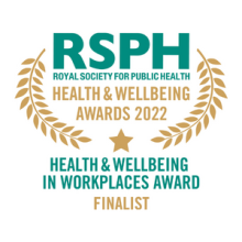 Royal Society for Public Health health and wellbeing awards 2022