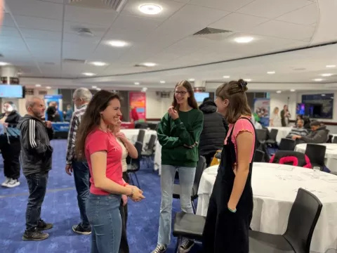 Patients at the event