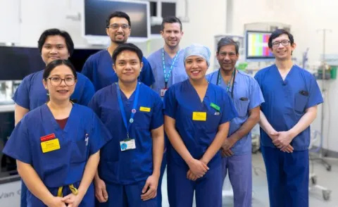 Professor Pallav Shah and the Royal Brompton Hospital BREATHE team