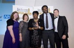 Our award winning team at the In-house Recruitment Awards 2013