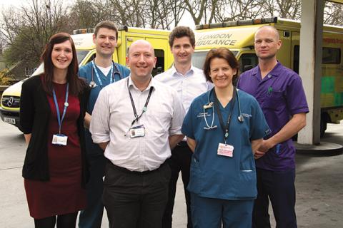 Staff from A&E