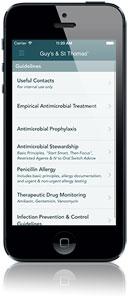 Infections: an iPhone app for antimicrobial prescribing