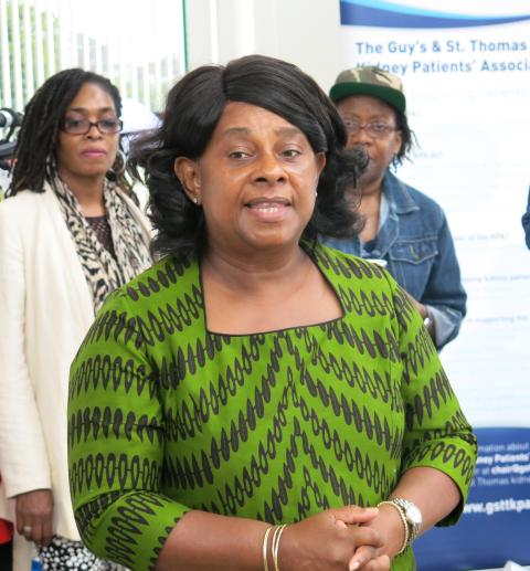 Baroness Lawrence opens family fun day for kidney patients