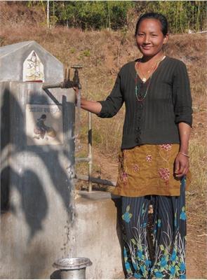 The water saving programme has helped fund WaterAid projects in Nepal