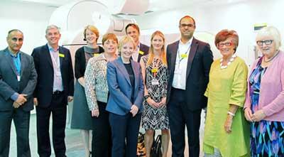Anne Rainsberry, Director of NHS England (London), visited the new Cancer Centre at Guy’s.