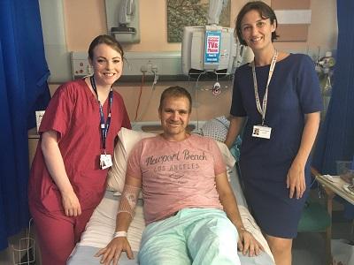 Paul Alexander thanks Evelina London doctors for saving his life