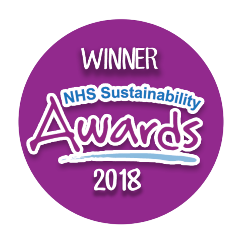 NHS Sustainability Awards 2018 winner 