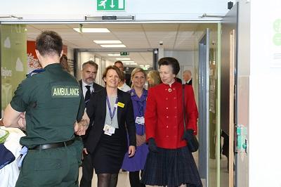 Princess Royal opened our new emergency department