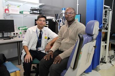 glaucoma patient raises awareness of eye tests