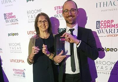 Trust comms team wins top awards