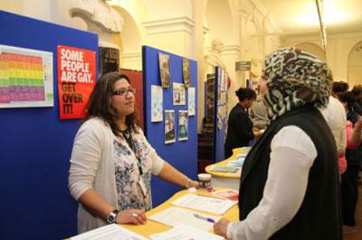 More than 300 people attended the LGBT History Month event